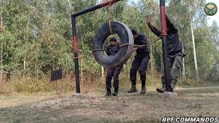 Battle Obstacle Course BOC Training of RPF Commando [upl. by Beth]