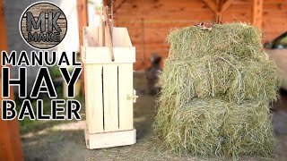 MANUAL HAY BALER [upl. by Nolram759]