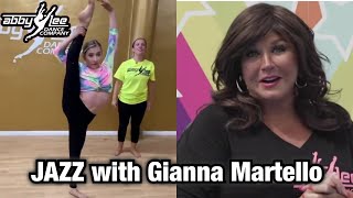 JAZZ CHOREO WITH GIANNA MARTELLO ALDC INTERNATIONAL VIRTUAL DANCE CONVENTION l Abby Lee Miller [upl. by Neom]