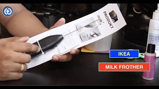 IKEA MILK FROTHER Review amp Battery Installation [upl. by Teador]