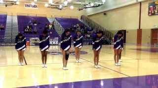 MOHS cheer JV dance Wop [upl. by Aiuqenehs]