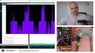 Plotting Graphing Accelerometer  Gyro MPU6050 using Arduino and Processing [upl. by Kared]