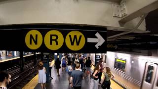 ⁴ᴷ The Busiest NYC Subway Station Times Square–42nd StreetPort Authority Bus Terminal [upl. by Adehsor231]