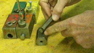 MACHINE SHOP TIPS 11 Drilling Crossholes tubalcain [upl. by Ilojne]