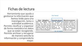 ¿Cómo elaborar Fichas de Lectura [upl. by Philis670]