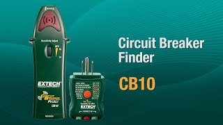 Extech CB10 AC Circuit Breaker FinderReceptacle Tester [upl. by Inatsed]