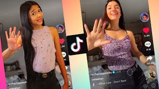 Recreating VIRAL TikToks Challenge Charli Damelio Vs Addison RaeJasmine and Bella [upl. by Arand]