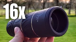 16x52 HD 16x Magnification Zoom Monocular by ARCHEER Review [upl. by Valli254]