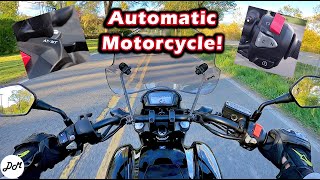 How to Ride an Automatic Motorcycle  Honda DCT [upl. by Siurtemed770]