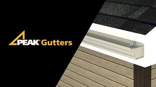 Peak Gutters  Dinstaller le systeme de gouttiere Peak [upl. by Venus192]