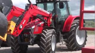 MF 5400 Mid HP Tractor with loader walkaround [upl. by Steffi]