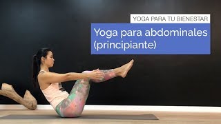 Yoga para abdominales nivel 1 [upl. by Onihc]