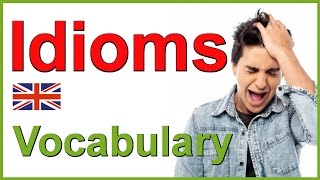 IDIOMS and PHRASES in English  The body [upl. by Jana]