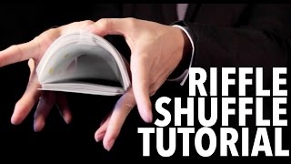 Cardistry for Beginners Shuffles  Riffle Shuffle Tutorial [upl. by Ytnom]