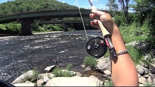 W4F  Fly Fishing quotBeaverkill Riverquot  Roscoe NY [upl. by Ajani]