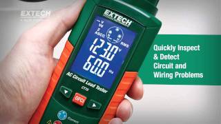 Extech CT70 AC Circuit Load Tester Product Video [upl. by Farrar]