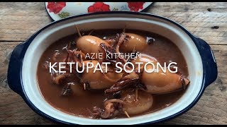 Ketupat Sotong Kelantan Sedap Menggunakan Noxxa [upl. by Ardnalahs81]