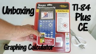 TI 84 Plus CE Calculator Unboxing [upl. by Quartet]