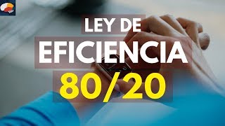 El secreto de las personas exitosas para ser más productivas  Regla 8020  Principio de Pareto [upl. by Amleht274]