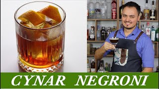 Como Fazer CYNAR NEGRONI [upl. by Elenahc210]