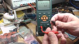 EXTECH LCR200 LCR Meter  Self Calibration  Part 1 [upl. by Haorbed649]