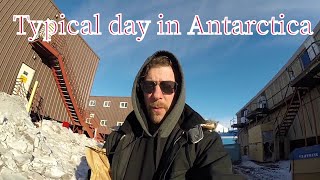 McMurdo Station Antarctica a Typical Day [upl. by Hadnama]