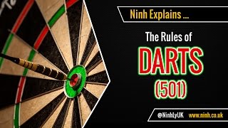 The Rules of Darts 501  EXPLAINED [upl. by Eugene]