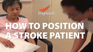 How To Position A Stroke Patient [upl. by Nahguav]