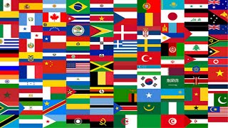 200 Flags in 40 Seconds Find your Flag Shorts [upl. by Harlie]