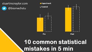 Ten Statistical Mistakes in 5 Min [upl. by Mukerji731]