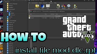 How to Install Car Mod dlcrpf in Gta 5  GTA 5 TiP by Fake TiP 2020 [upl. by Francoise]