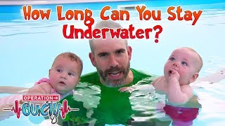 How Long Can You Stay Underwater  Operation Ouch  Science for Kids [upl. by Jaddan]