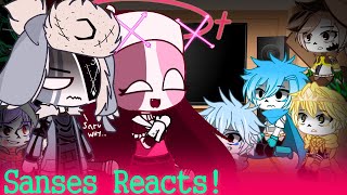 Sans Aus Reacts To Amazing Sarvente’s MidFight Masses  Friday Night Funkin  Part 1 [upl. by Soilisav]