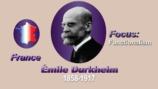 Functionalism and society  Émile Durkheim [upl. by Branscum]