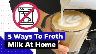 How To Froth Milk At Home Best Milk Frothers Review [upl. by Duffie492]