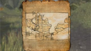 Shadowfen Treasure Map VI Location Elder Scrolls Online [upl. by Adigirb407]