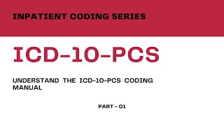 Inpatient Coding Training Series ICD10PCS  Part 01 Understand The ICD 10 PCS Code Book [upl. by Resarf]