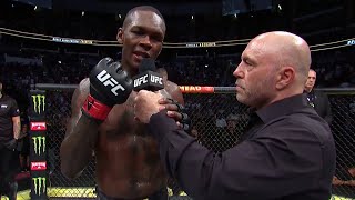 UFC 263 Israel Adesanya Octagon Interview [upl. by Aya]