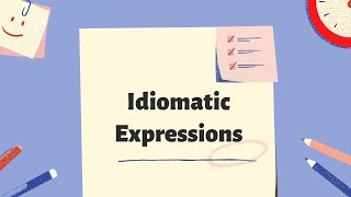 Idiomatic Expressions  MELC Based [upl. by Haorbed]