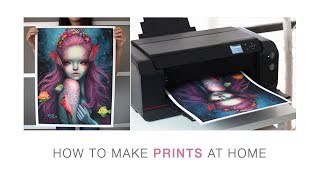 HOW TO MAKE PRINTS at home ❤️ Tutorial [upl. by Attemaj]