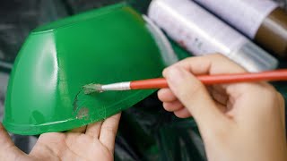 How to Paint on Plastic [upl. by Navac]