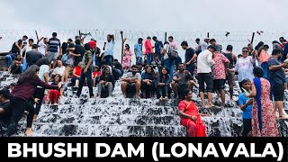 Bhushi Dam Lonavala  Famous Rainy Season Picnic Points at Lonavala [upl. by Shorter830]