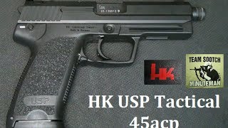 HK USP Tactical 45 Pistol [upl. by Sokin]