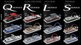 2021 Bennington Pontoon Boat Lineup Complete Overview 🔅 Q R L amp S Series [upl. by Epilef243]