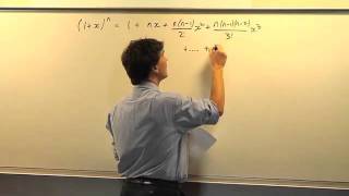 Binomial Series Expansion  The Maths Factulty [upl. by Naejarual597]