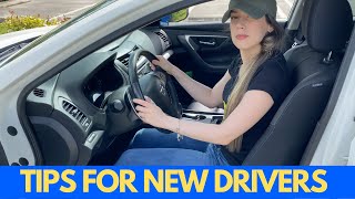 TIPS FOR NEW DRIVERS Beginner Drivers [upl. by Cecilio]