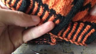 LadderBack Jacquard  A Sockmatician Tutorial [upl. by Refinneg290]