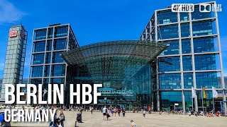 Berlin Hauptbahnhof  Central Station  🇩🇪 Germany 4K HDR Walking Tour [upl. by Kalvin]