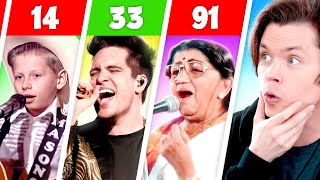 BEST SINGERS BY AGE 1191 Years Old [upl. by Yumuk909]