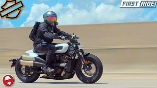 2022 Harley Davidson Sportster S  First Ride [upl. by Lyrehs]